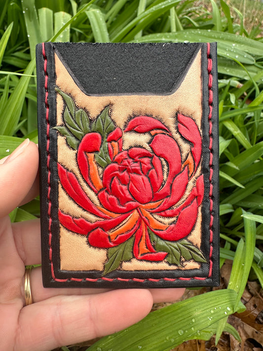 Chrysanthemum Card Holder